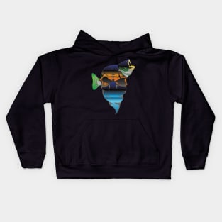 Bass Reaper Skull Kids Hoodie